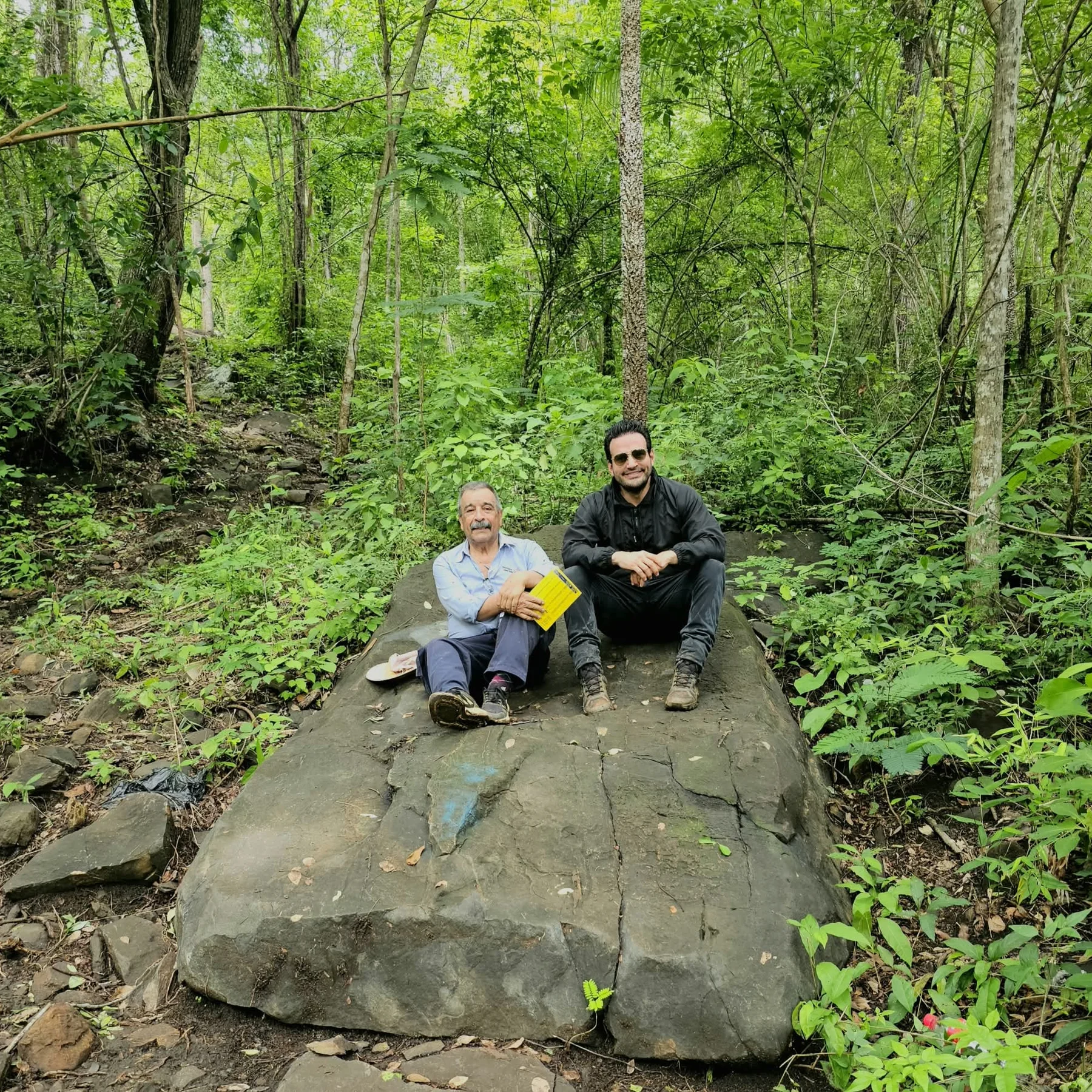 Recorrido por el área de exploración